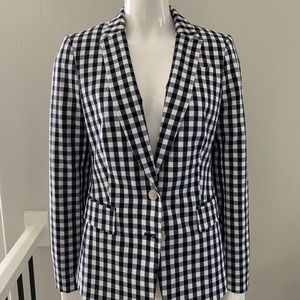 Gingham blazer